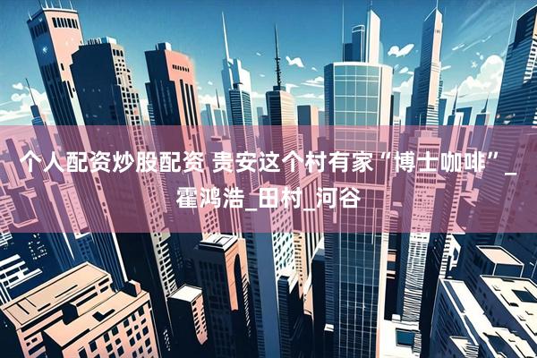 个人配资炒股配资 贵安这个村有家“博士咖啡”_霍鸿浩_田村_河谷