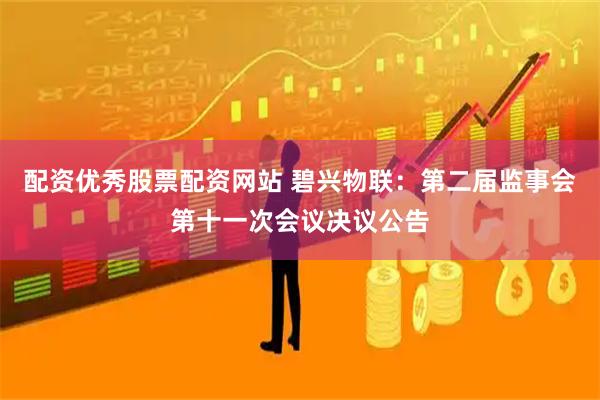 配资优秀股票配资网站 碧兴物联：第二届监事会第十一次会议决议公告